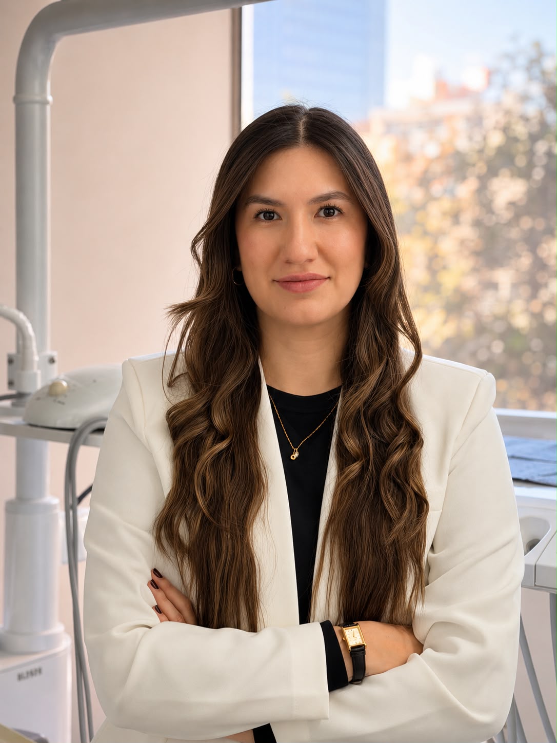 Dra. Valentina Villarroel en su consulta